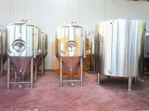 濟南草莓视频网站1到2噸小型啤酒廠發酵罐